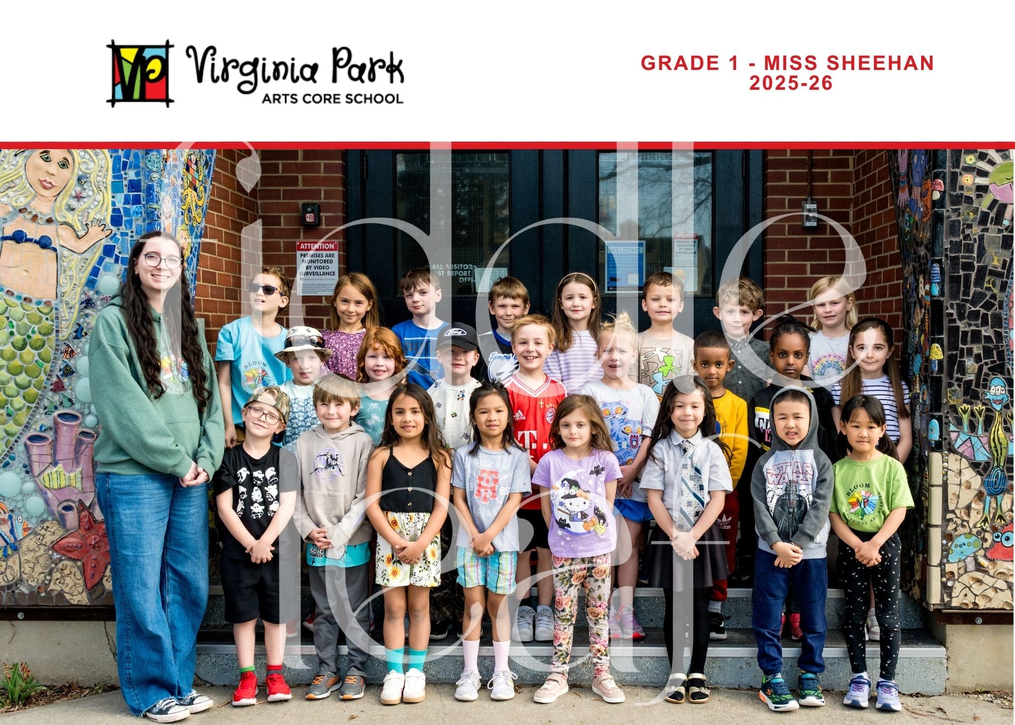 Virginia Park Class Photo