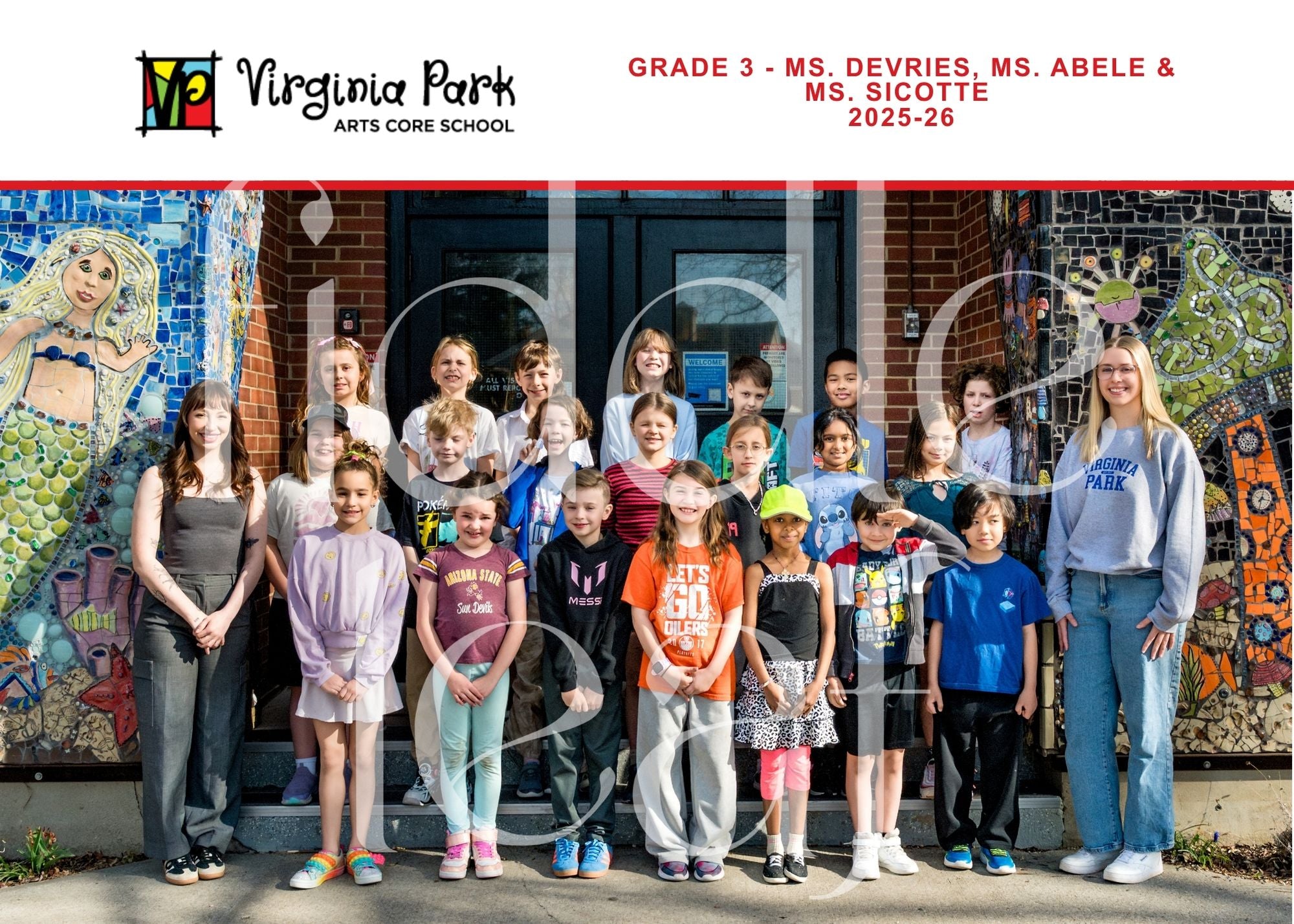 Virginia Park Class Photo