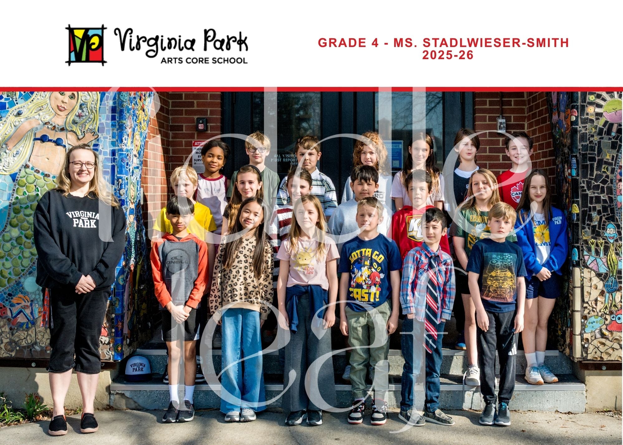 Virginia Park Class Photo