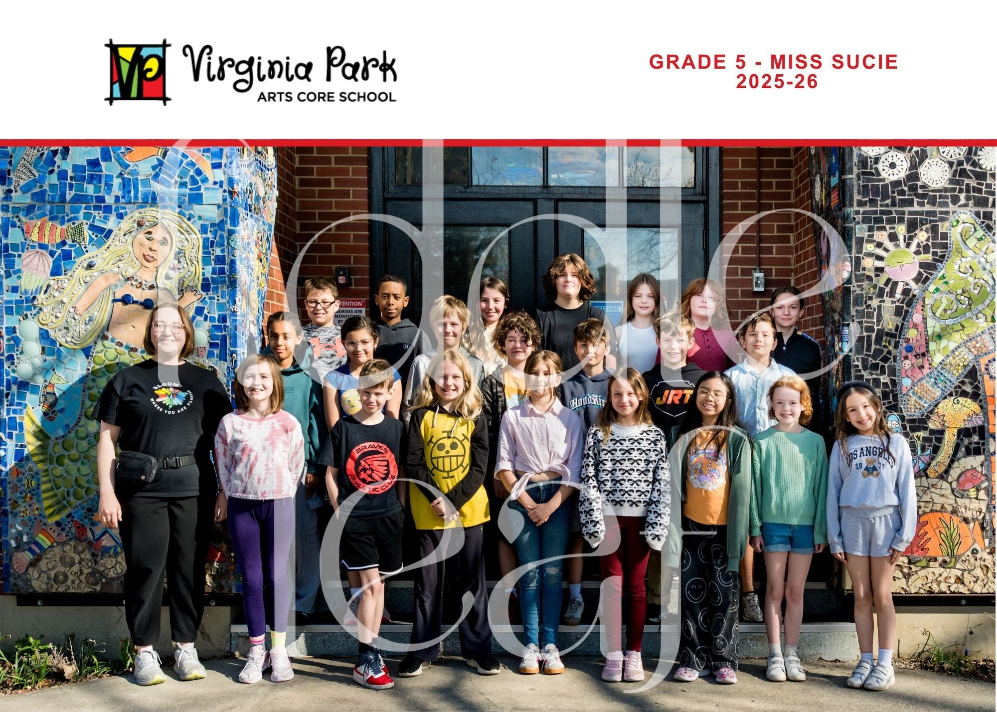 Virginia Park Class Photo