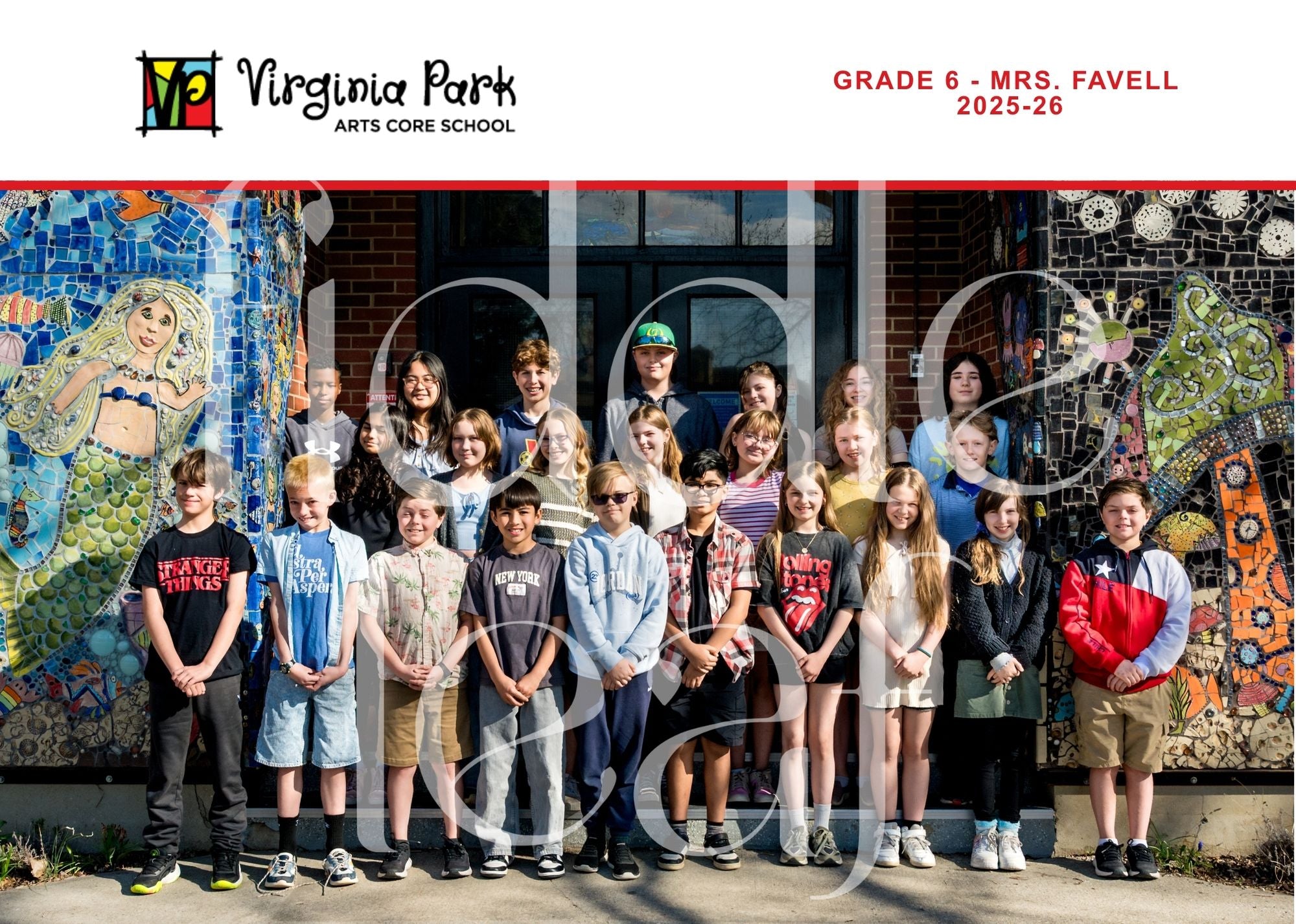 Virginia Park Class Photo